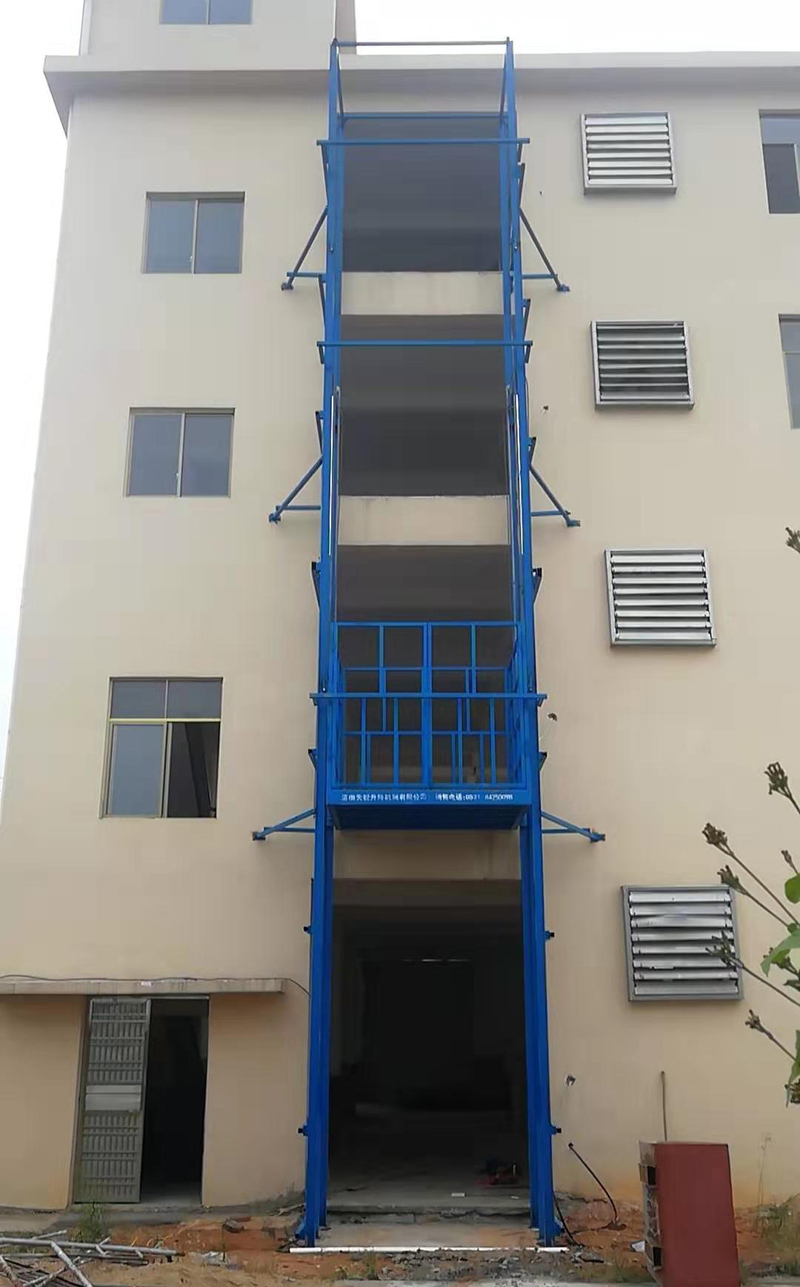 重庆郊县室外导轨式升降平台